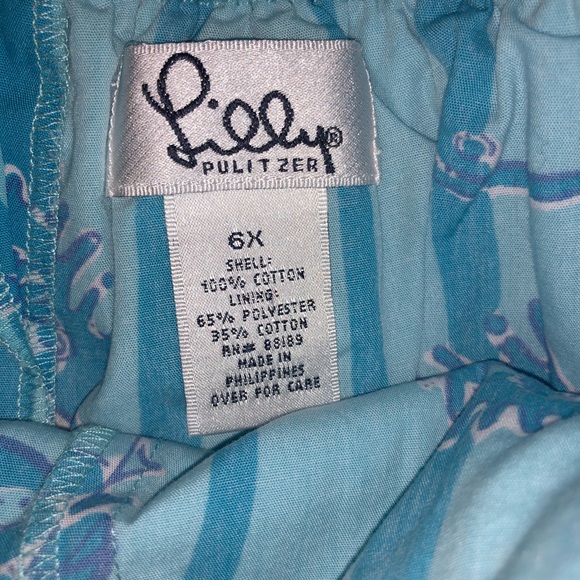 Girl Lily Pulitzer 6X Seahorse Skort - Picture 5 of 5